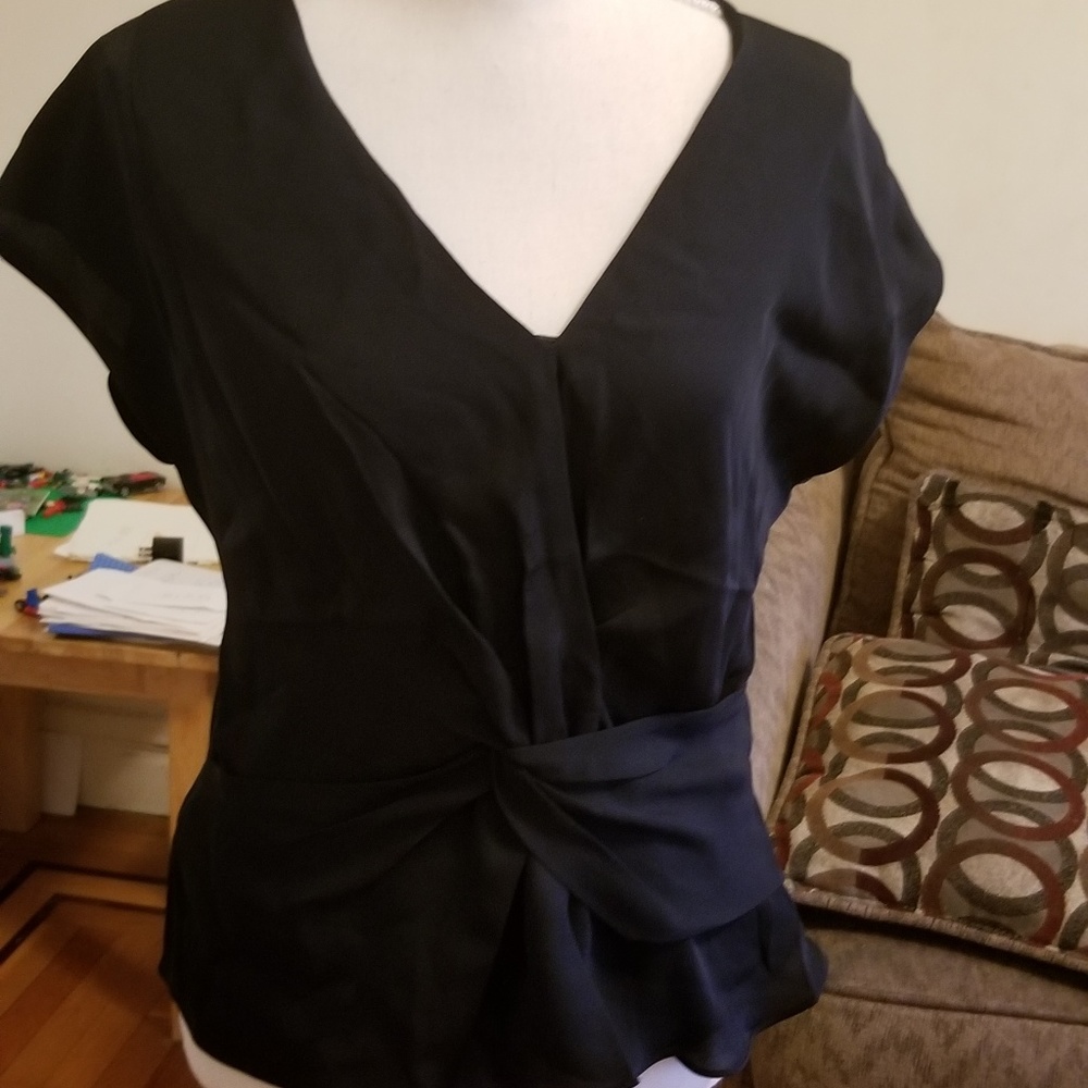 NWT Joie midnight blue Boska bouse  size Medium